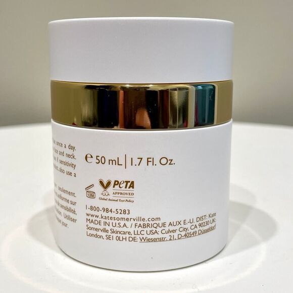 Kate Somerville +Retinol Vitamin C Moisturizer 50 mL 1.7 fl. oz. NEW - Picture 3 of 4